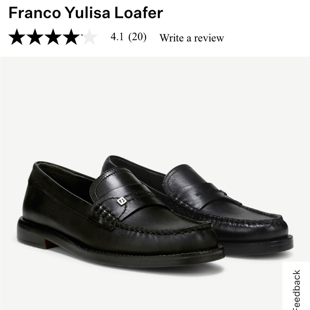 Franco Sarto Classic Leather Loafer